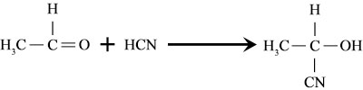 hydrogen cyanide addition reaction