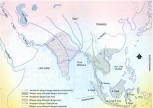 Penyebaran nenek moyang bangsa indonesia