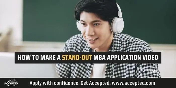 How to stand out in an MBA application pool